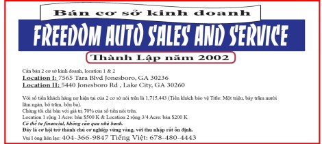 Freedom Auto For Sale